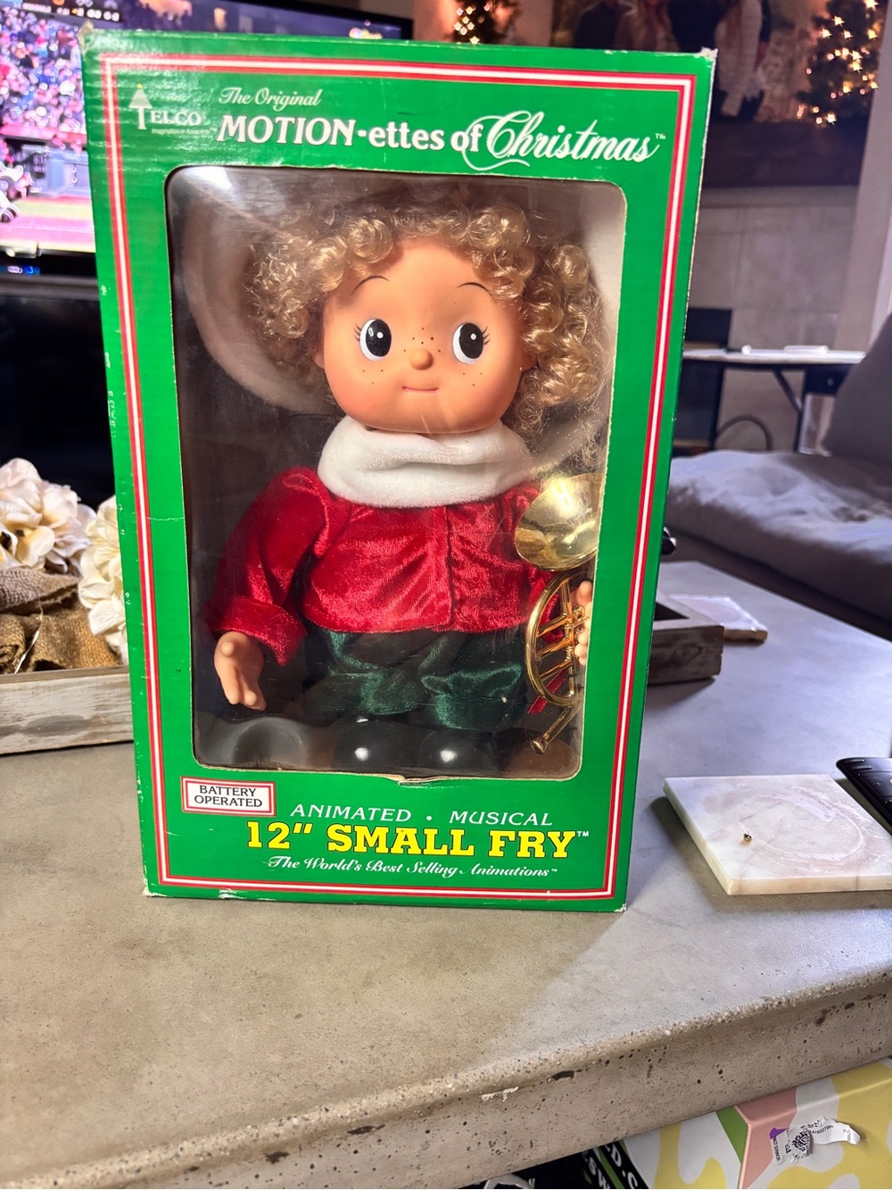 Telco Motion-ettes of Christmas 12" Small Fry Animated Musical Doll